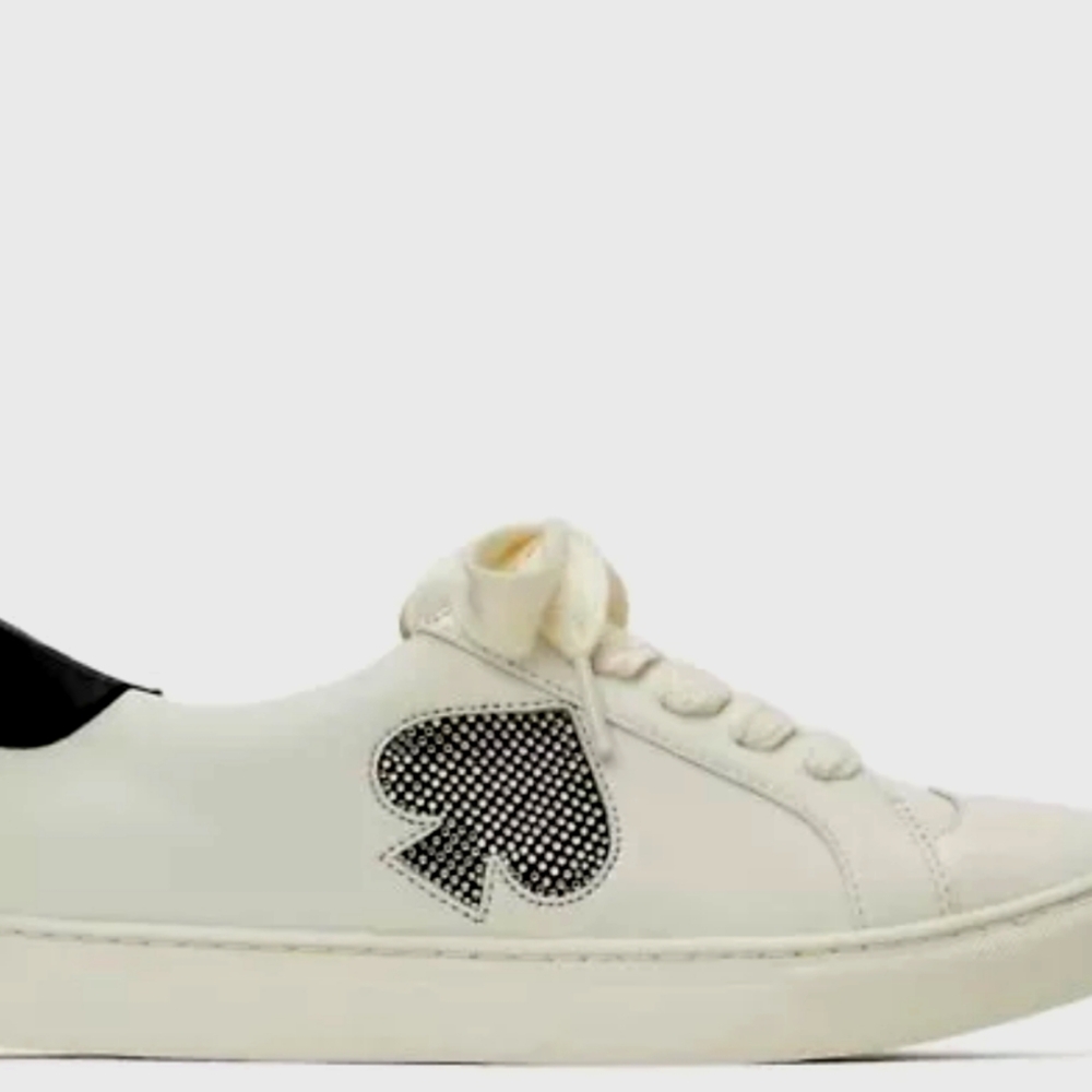 Kate Spade White and Black Sneakers - Picture 5 of 7
